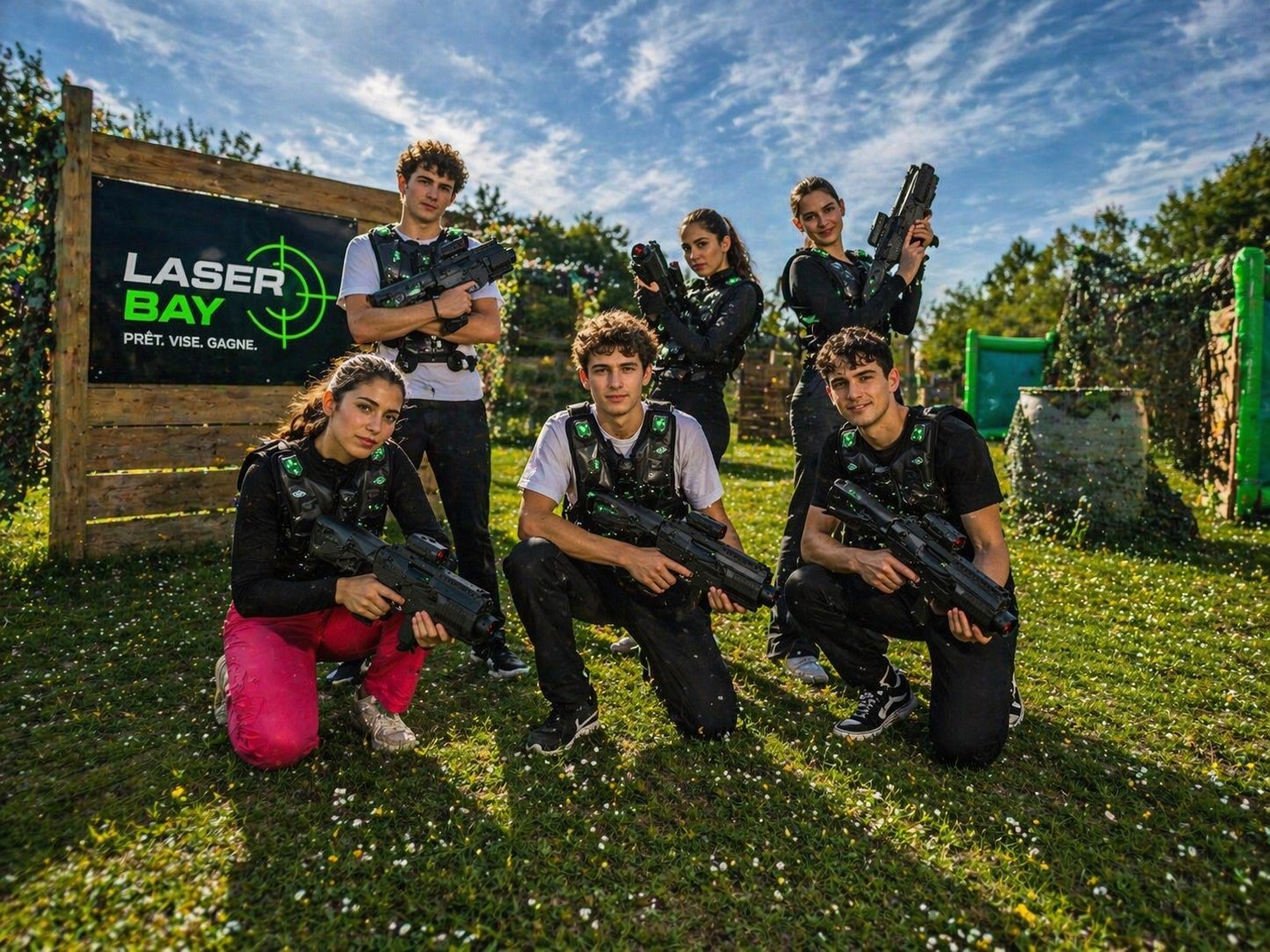 Action LaserBay en équipe